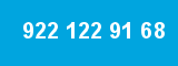 922 122 91 68 922 122 91 68